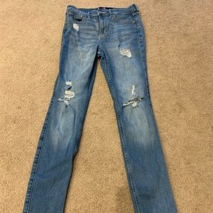 Hollister jeans high rise super skinny 7